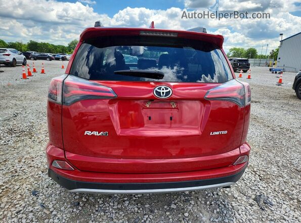 JTMYFREVXHJ111154 2017 TOYOTA RAV4 Red Vista trasera