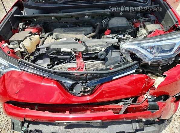 JTMYFREVXHJ111154 2017 TOYOTA RAV4 Red Vista interior trasera