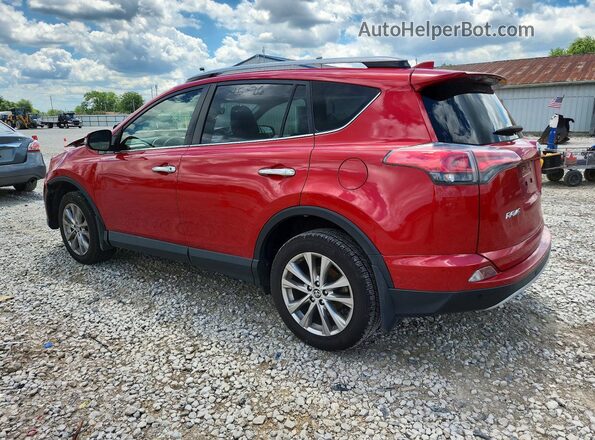 JTMYFREVXHJ111154 2017 TOYOTA RAV4 Red Trasero izquierdo