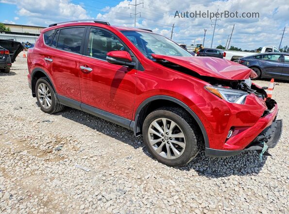 JTMYFREVXHJ111154 2017 TOYOTA RAV4 Red Delantero derecho