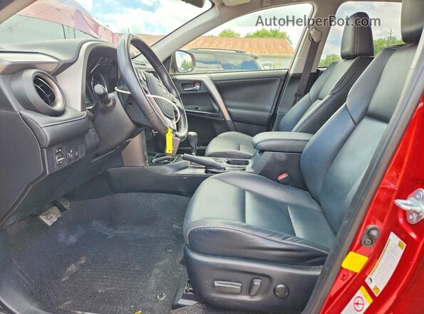 JTMYFREVXHJ111154 2017 TOYOTA RAV4 Red Vista interior delantera