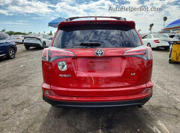 JTMZFREV0HJ113791 2017 TOYOTA RAV4 Red Widok z tyłu