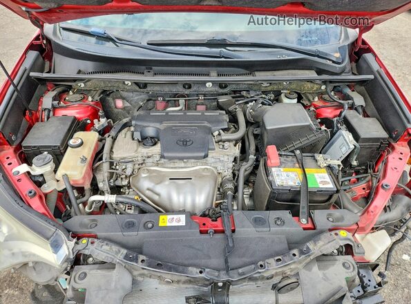 JTMZFREV0HJ113791 2017 TOYOTA RAV4 Red Widok komory silnika