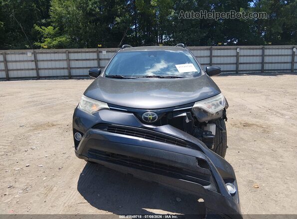 JTMZFREV0HJ704851 2017 TOYOTA RAV4 Gray Вид щитка приладів