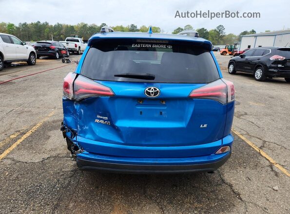JTMZFREV0JJ151768 2018 TOYOTA RAV4 Blue უკანა ხედი