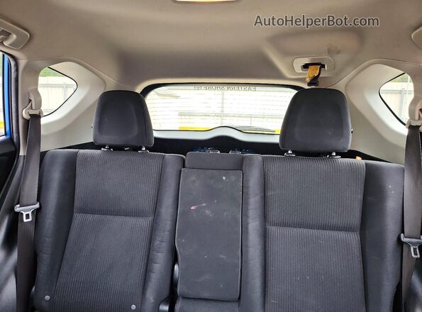 JTMZFREV0JJ151768 2018 TOYOTA RAV4 Blue უკანა სავარძლების ხედი