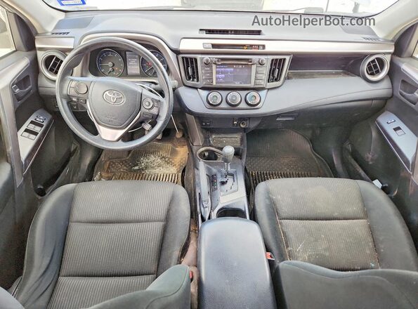 JTMZFREV0JJ198217 2018 TOYOTA RAV4 Silver Առջևի վահանակի տեսք