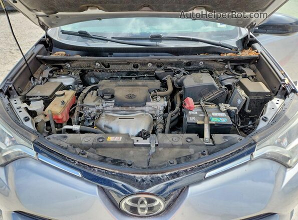 JTMZFREV0JJ198217 2018 TOYOTA RAV4 Silver Սալոնի հետևի տեսք