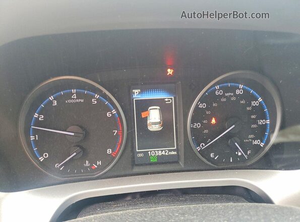 JTMZFREV0JJ751481 2018 TOYOTA RAV4 Charcoal Instrument cluster view