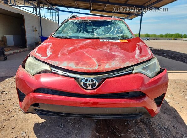 JTMZFREV1GJ060422 2016 TOYOTA RAV4 Red წინა ხედი