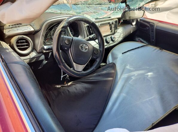 JTMZFREV1GJ060422 2016 TOYOTA RAV4 Red წინა პანელის ხედი