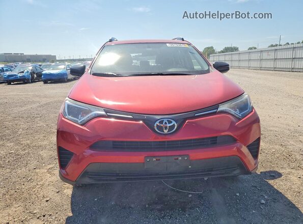 JTMZFREV1GJ077561 2016 TOYOTA RAV4 Red წინა ხედი