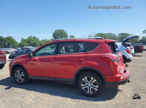JTMZFREV1GJ077561 2016 TOYOTA RAV4 Red უკანა მარცხენა
