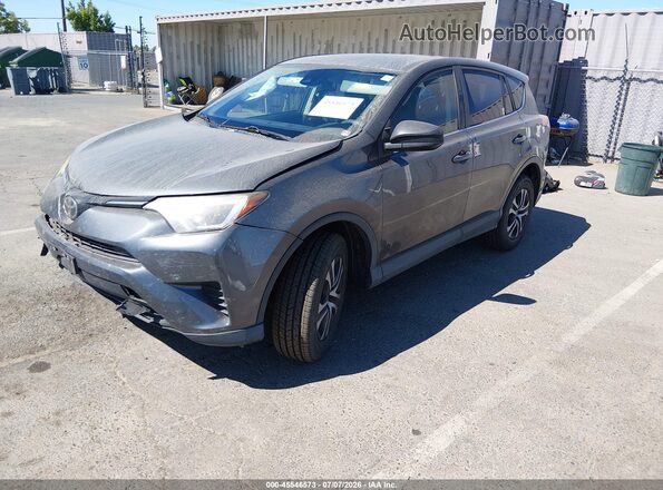 JTMZFREV1HD106914 2017 TOYOTA RAV4 Gray Առջևի ձախ երեք քառորդ տեսարան