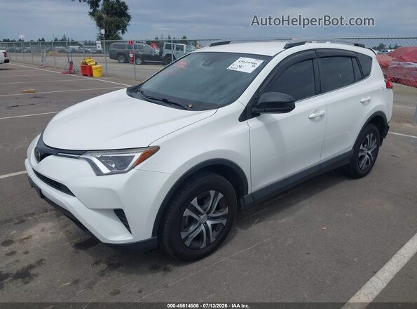 JTMZFREV1HJ122662 2017 TOYOTA RAV4 White წინა მარცხენა ხედი სამი მეოთხედიდან