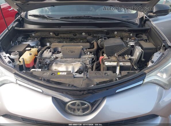 JTMZFREV1JD123380 2018 TOYOTA RAV4 Silver Widok z tyłu