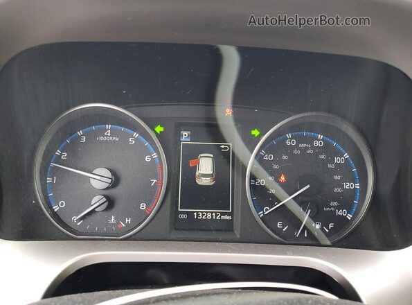 JTMZFREV1JJ173150 2018 TOYOTA RAV4 Белый Вид щитка приборов