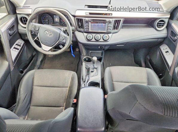 JTMZFREV1JJ723219 2018 TOYOTA RAV4 Gray წინა პანელის ხედი