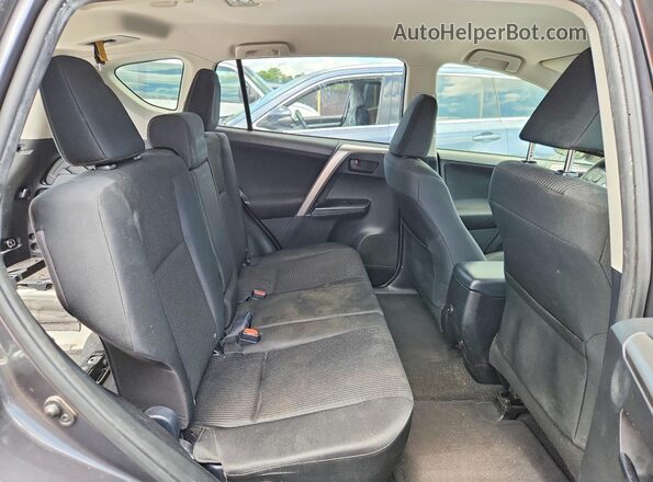 JTMZFREV1JJ723219 2018 TOYOTA RAV4 Gray უკანა სავარძლების ხედი