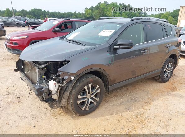 JTMZFREV1JJ731076 2018 TOYOTA RAV4 Gray წინა მარცხენა ხედი სამი მეოთხედიდან