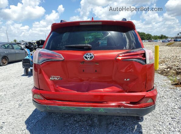 JTMZFREV2HJ123142 2017 TOYOTA RAV4 Red Հետևի տեսք