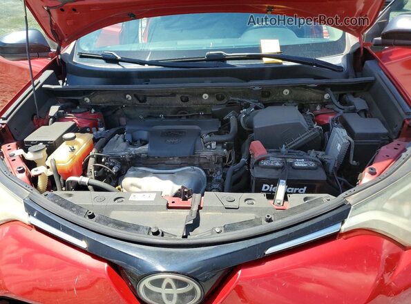 JTMZFREV2HJ123142 2017 TOYOTA RAV4 Red Շարժիչի բաժամունքի տեսք