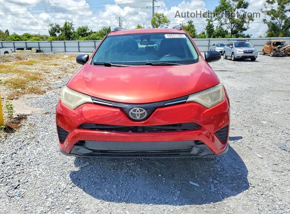 JTMZFREV2HJ123142 2017 TOYOTA RAV4 Red Դիմացի տեսք