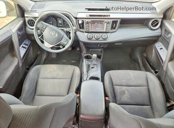 JTMZFREV2HJ134111 2017 TOYOTA RAV4 White Вид панелі приладів