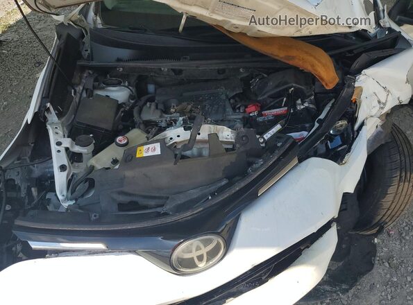JTMZFREV2JJ726856 2018 TOYOTA RAV4 White ძრავის განყოფილების ხედი