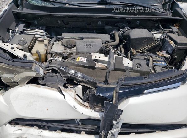 JTMZFREV3HJ142542 2017 TOYOTA RAV4 White Vista del compartimento del motor