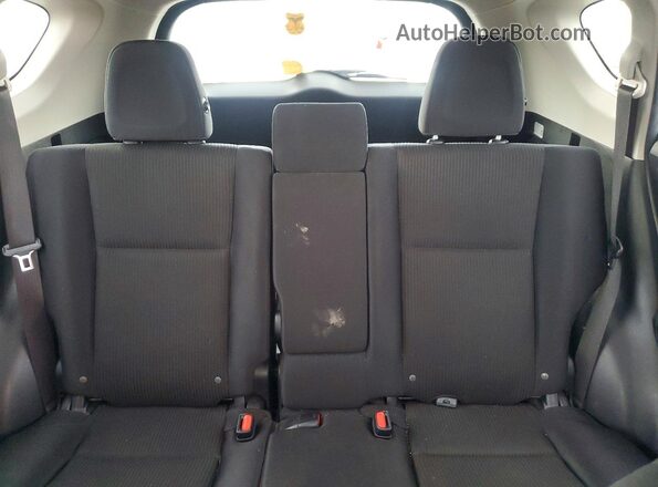 JTMZFREV3HJ722275 2017 TOYOTA RAV4 Gray Вид задніх сидінь