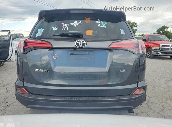 JTMZFREV3HJ722275 2017 TOYOTA RAV4 Gray Вид ззаду