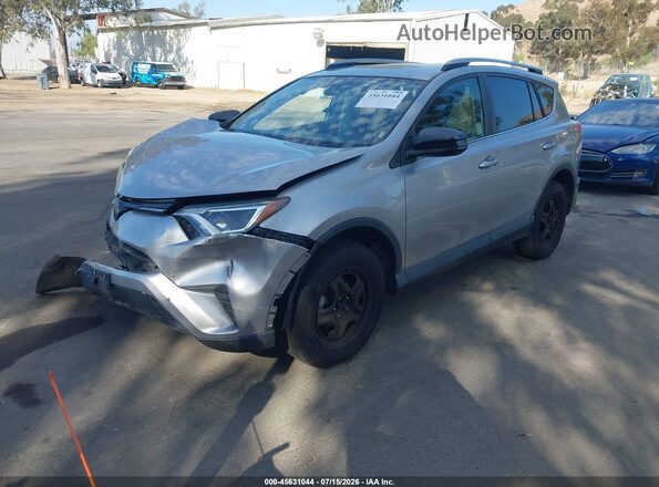 JTMZFREV3JJ173263 2018 TOYOTA RAV4 Silver Առջևի ձախ երեք քառորդ տեսարան