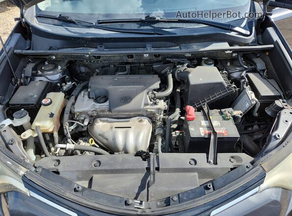 JTMZFREV3JJ185574 2018 TOYOTA RAV4 Gray Engine compartment view