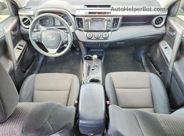 JTMZFREV3JJ185574 2018 TOYOTA RAV4 Gray Dashboard view