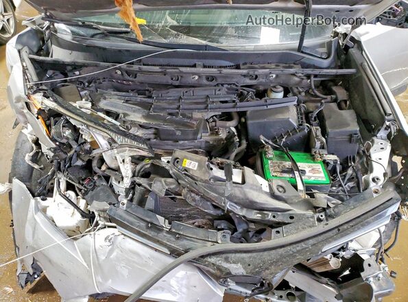 JTMZFREV3JJ195781 2018 TOYOTA RAV4 Silver უკანა სალონის ხედი