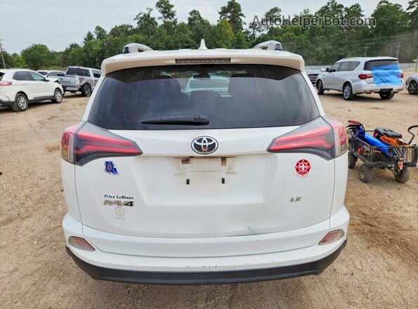 JTMZFREV4HJ702634 2017 TOYOTA RAV4 White Вид ззаду