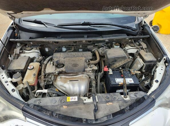 JTMZFREV4HJ702634 2017 TOYOTA RAV4 White Вид підкапотного простору