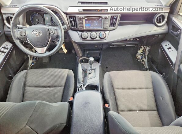 JTMZFREV4HJ702634 2017 TOYOTA RAV4 White Вид панелі приладів