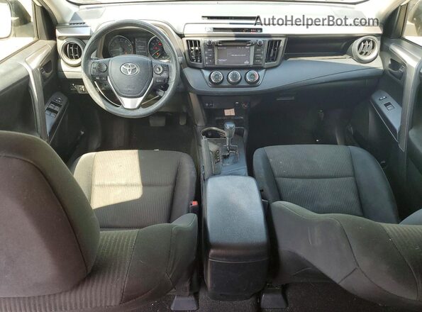 JTMZFREV4JJ171991 2018 TOYOTA RAV4 White Вид панелі приладів