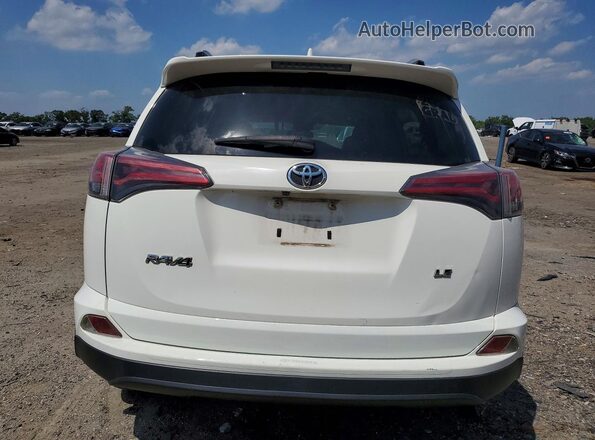 JTMZFREV4JJ171991 2018 TOYOTA RAV4 White Вид ззаду
