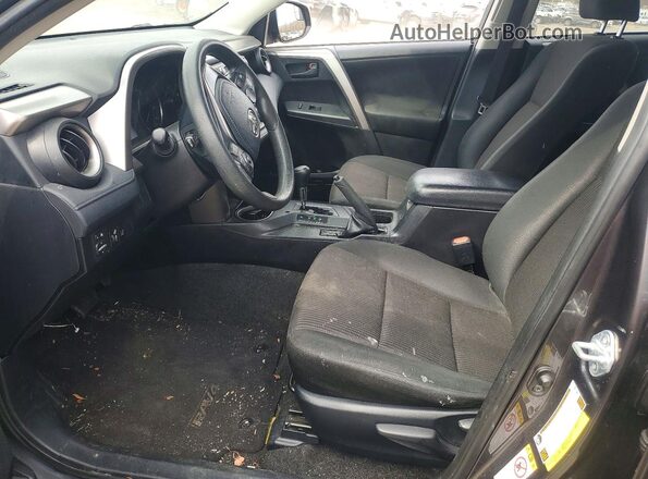 JTMZFREV4JJ188287 2018 TOYOTA RAV4 Gray Widok wnętrza z przodu