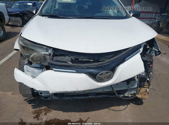 JTMZFREV4JJ724915 2018 TOYOTA RAV4 White Widok z przodu