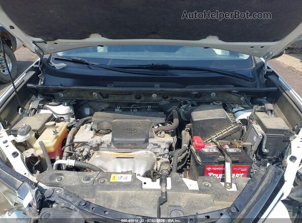 JTMZFREV4JJ724915 2018 TOYOTA RAV4 White Widok z tyłu