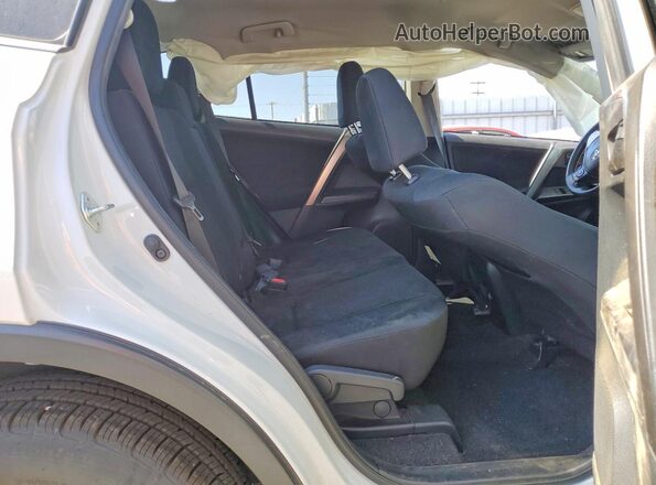 JTMZFREV4JJ747806 2018 TOYOTA RAV4 White Rear interior view