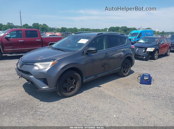 JTMZFREV5HJ123345 2017 TOYOTA RAV4 Gray Առջևի ձախ երեք քառորդ տեսարան