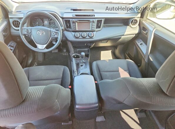 JTMZFREV5HJ138282 2017 TOYOTA RAV4 White Вид панелі приладів