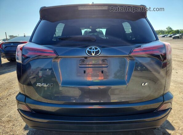 JTMZFREV5JD109675 2018 TOYOTA RAV4 Gray უკანა ხედი
