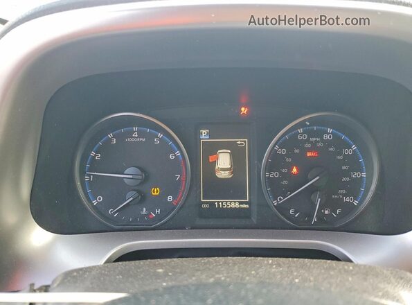 JTMZFREV5JD122720 2018 TOYOTA RAV4 White Սարքավորումների վահանակի տեսք