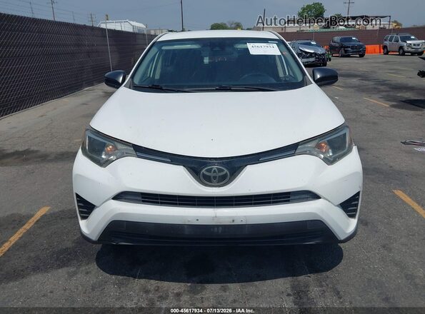 JTMZFREV5JJ153838 2018 TOYOTA RAV4 White Instrument cluster view